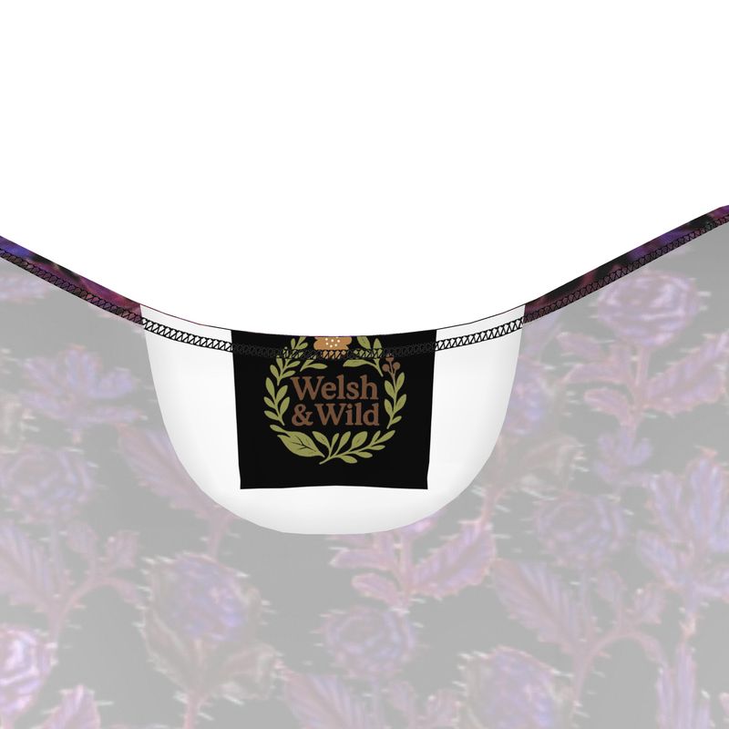 Abito attillato Botanical Glitch - Edizione Noir