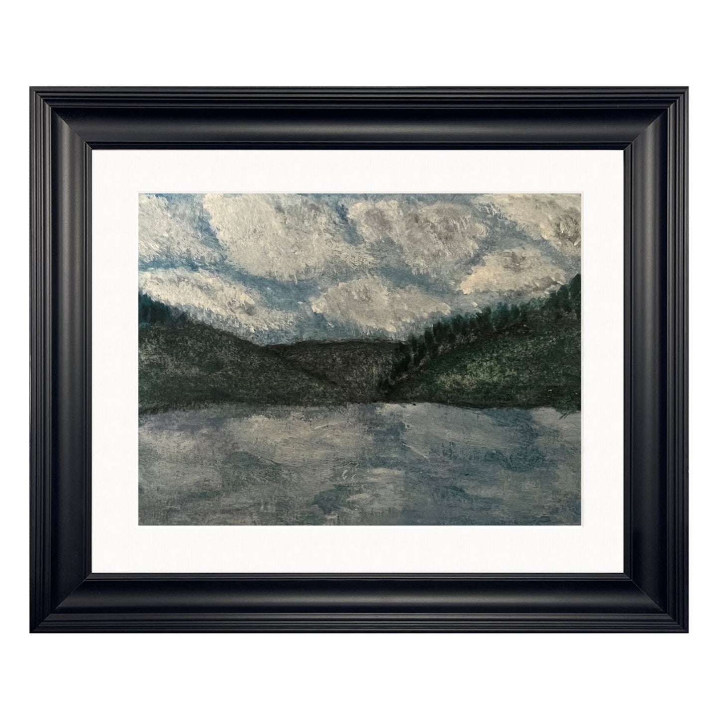 Welsh Landscapes . . . 'Talybont Reservoir' Framed Fine Art Print