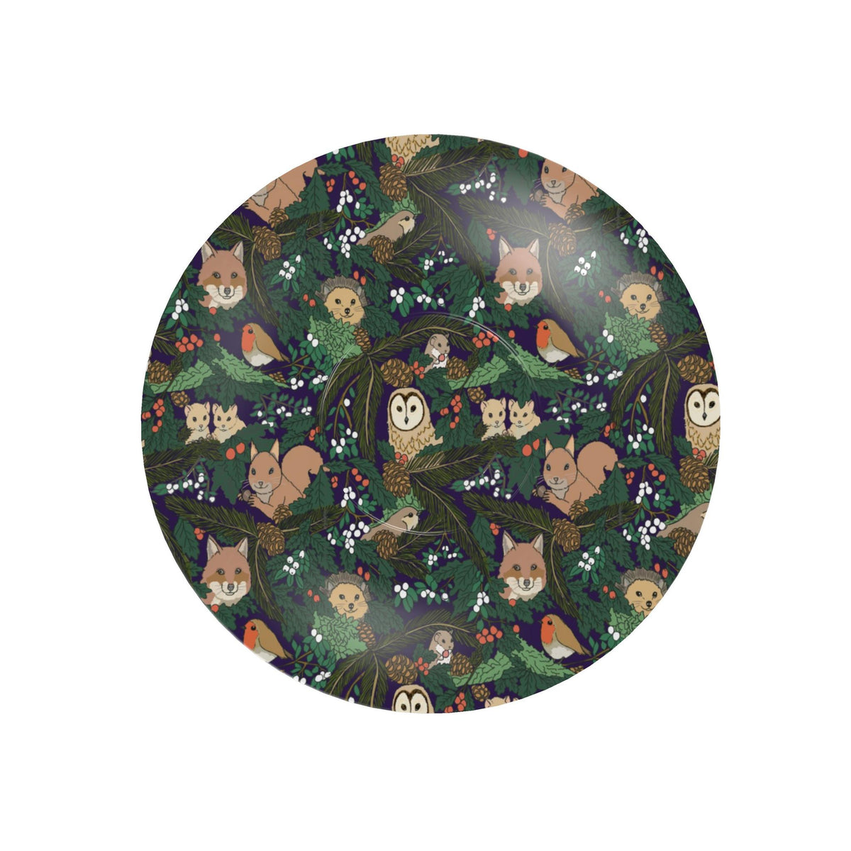 'Winter Woodland' Bone China Coffee Cup & Saucer Set