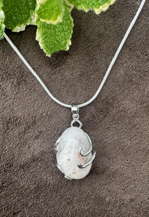 Maen Y Tir . . . Quartz Sterling Silver Pendant