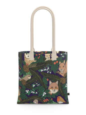 'Winter Woodland' Leatherette Tote Bag Range