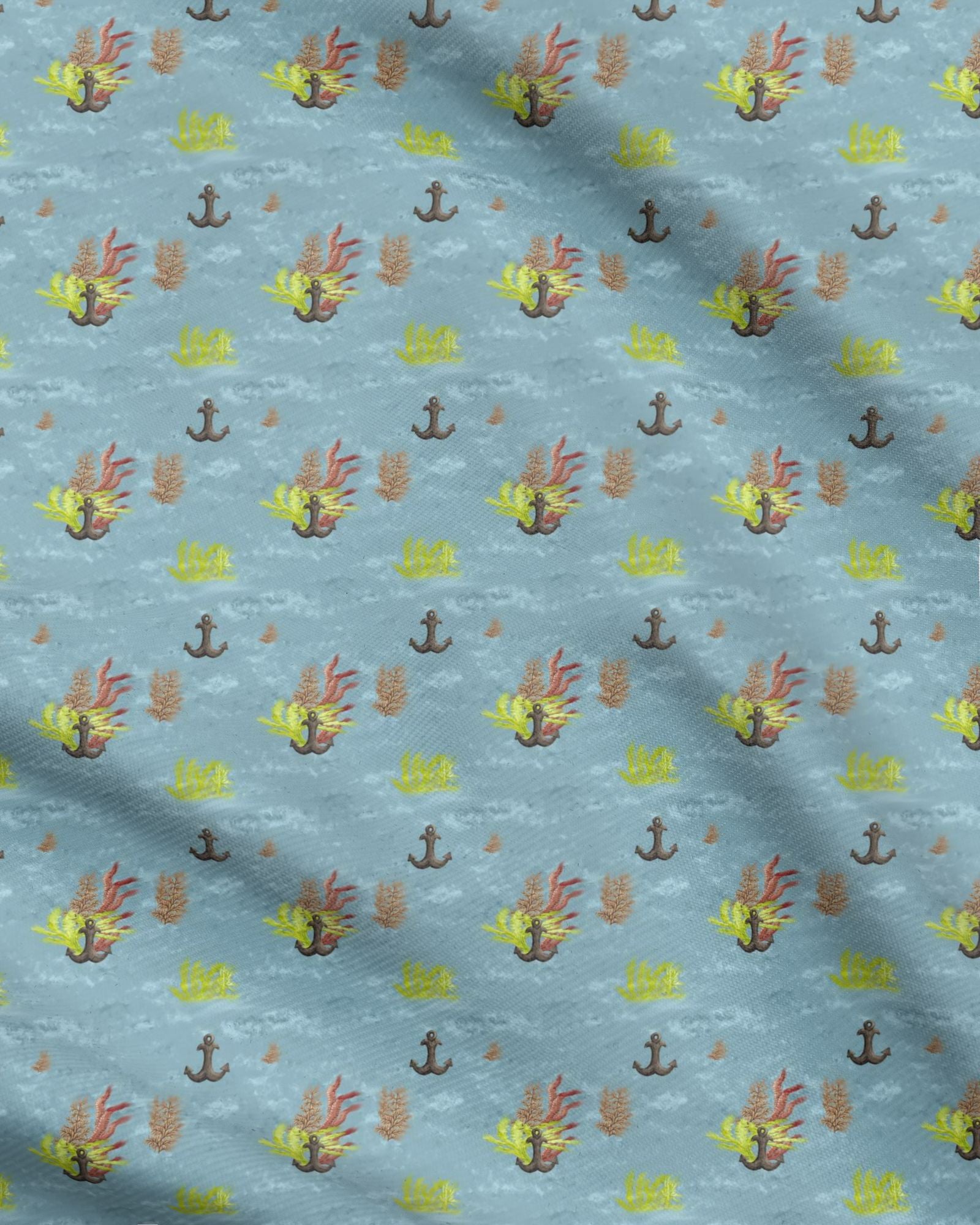 Nautica Botanica Repeat Pattern Fabric