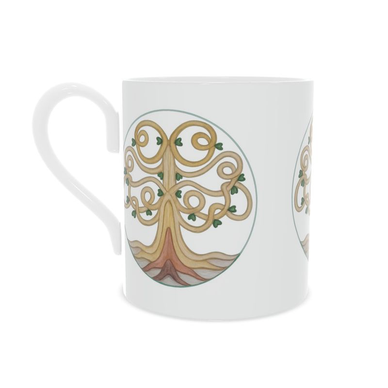 Tazza in Bone China "Albero della Vita"