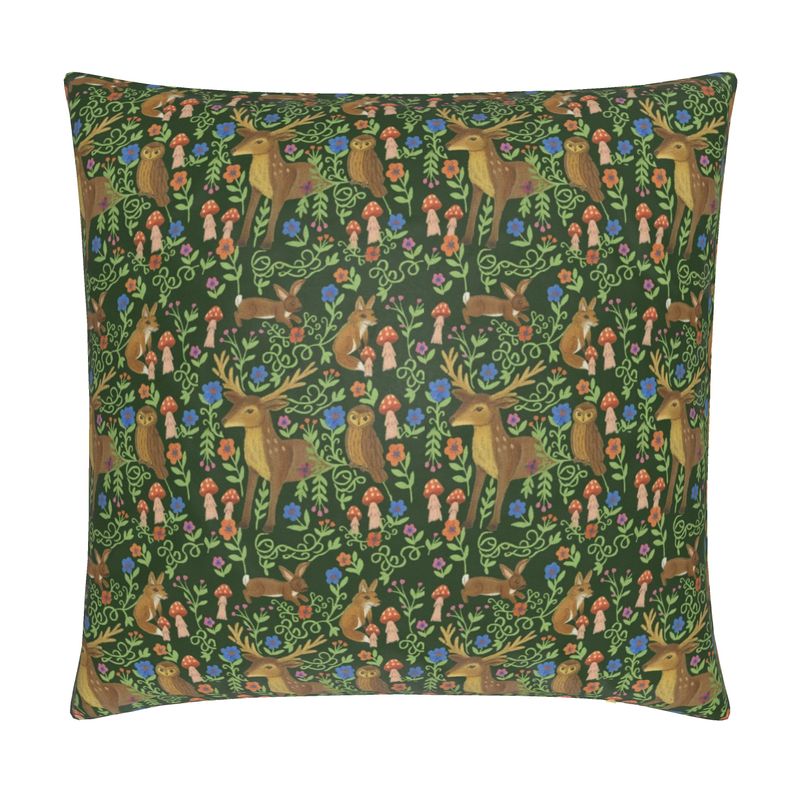 Housse de coussin Murmures du Bois Sauvage