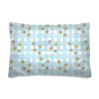 Draps de lit en coton Country Rétro Blues