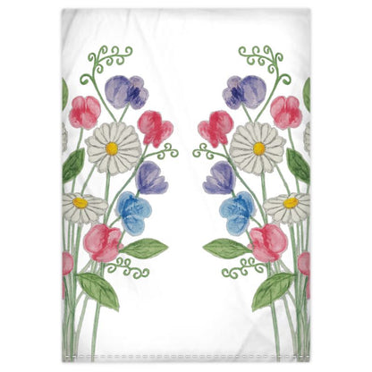Daisies & Sweet Peas Single Duvet Cover