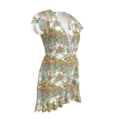 Wildflower Meadow: Fashion Crepe Tea Dress