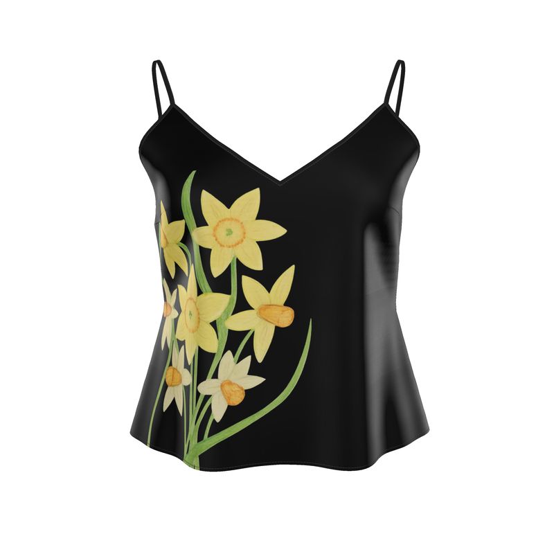 Canottiera Daffodil & Jonquil Midnight Bloom – Edizione Noir