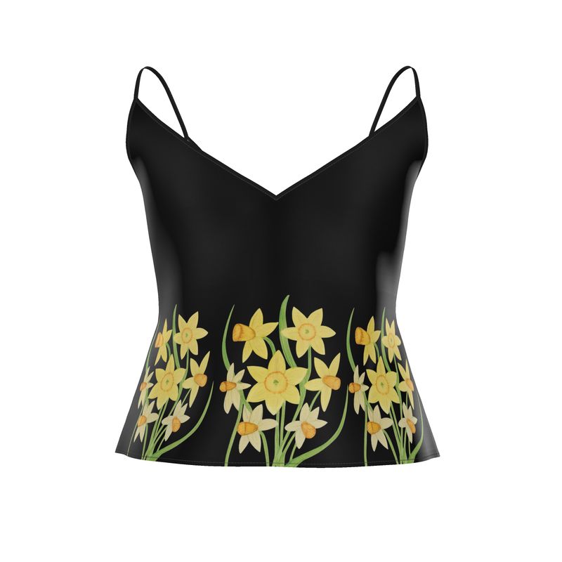 Canottiera Daffodil & Jonquil Midnight Bloom – Edizione Noir