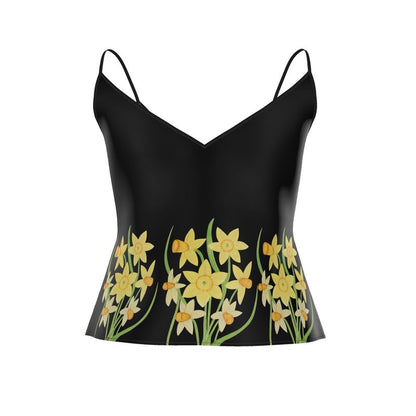 Canottiera Daffodil & Jonquil Midnight Bloom – Edizione Noir