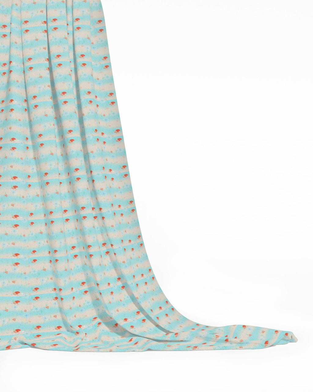 Boho Sand & Sea Repeat Pattern Fabric