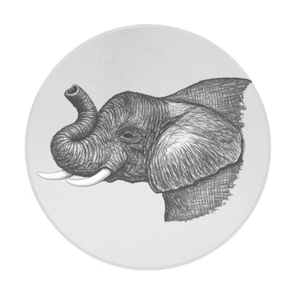 The Gentle Giant: Set of Ceramic Coasters (Sketch Edition)
