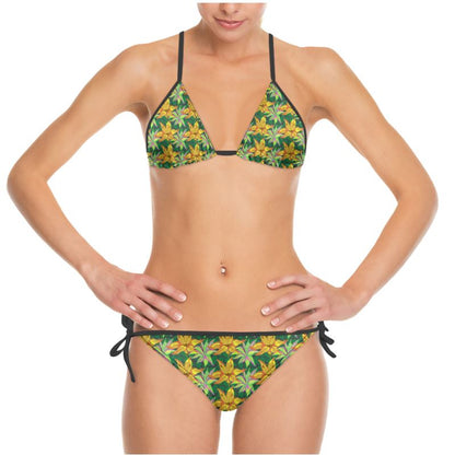Hot House Stripe: Luxury Two-Piece Bikini