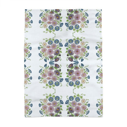 Asters & Morning Glory: Artisan Tea Towel