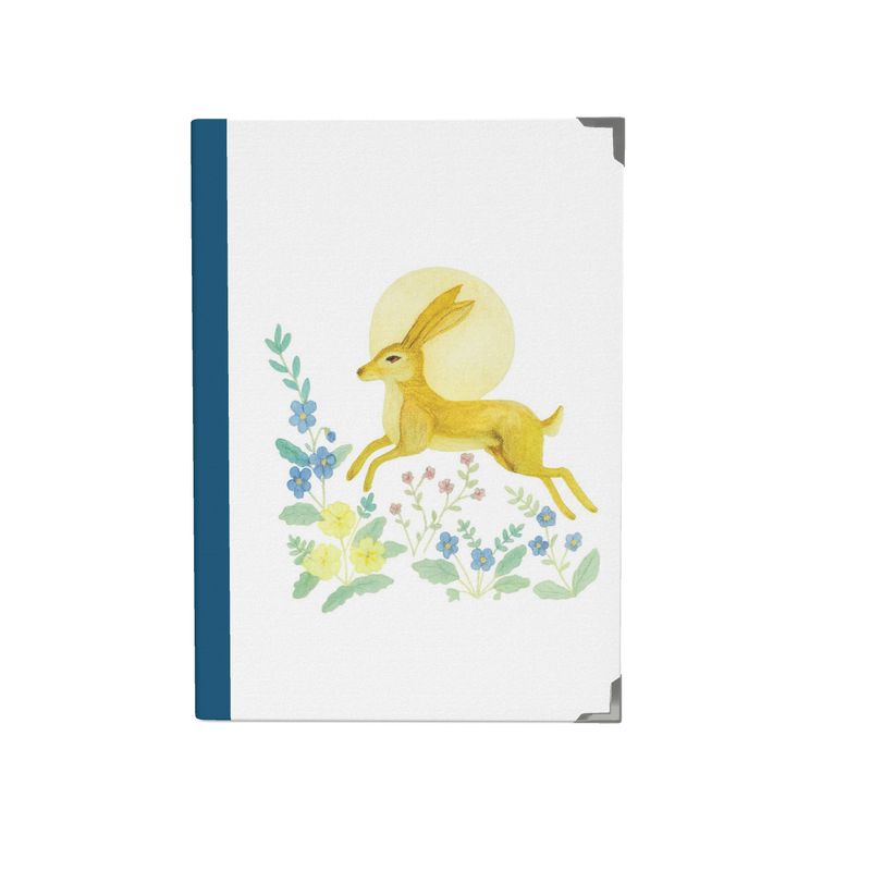 Meadow Hare: Luxury Satin Hardcover Journal