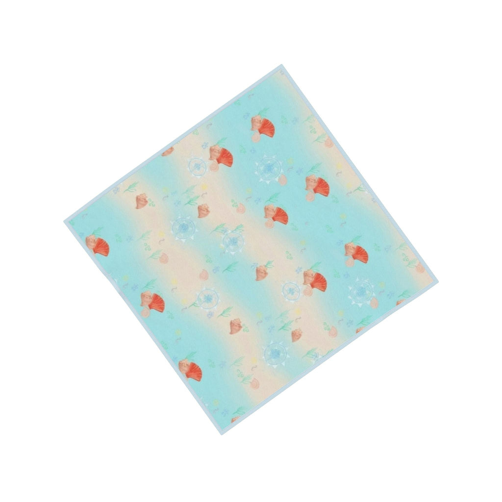 Boho Sand & Sea: Luxury Watercolour Coastal Towel