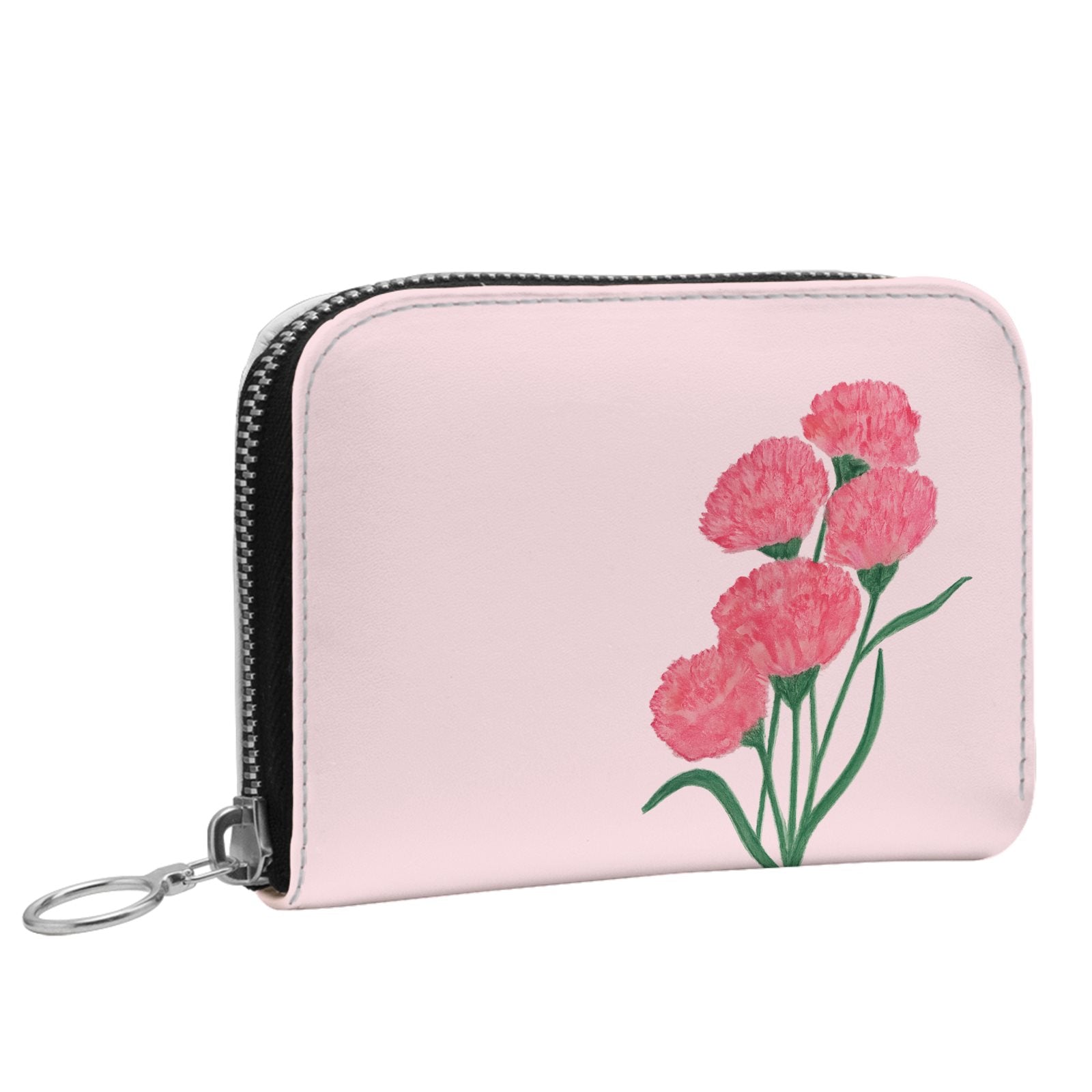 Pink Carnation: Luxury Handmade Nappa Leather Purse