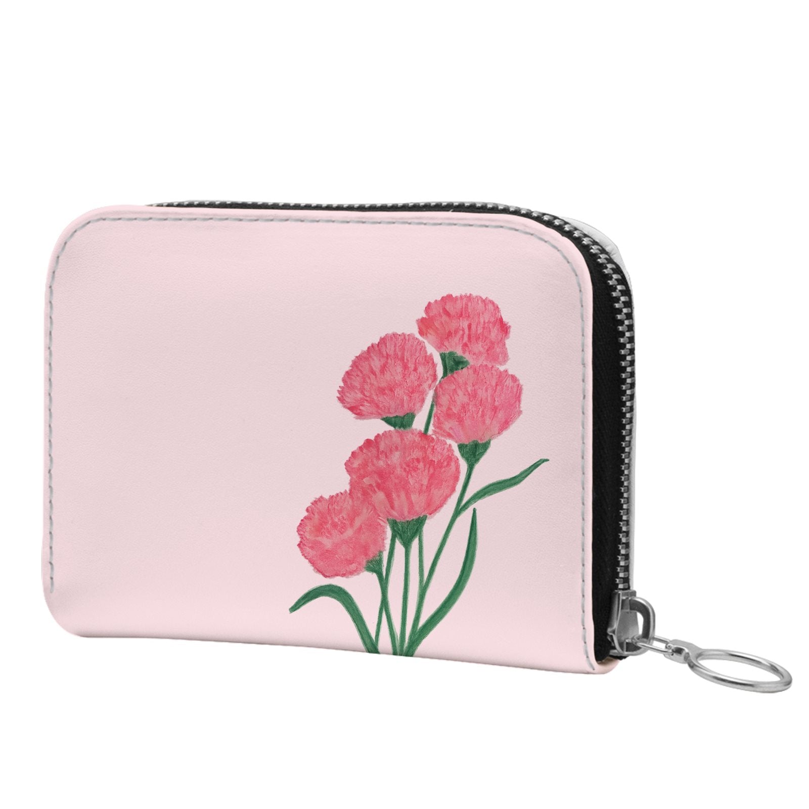 Pink Carnation: Luxury Handmade Nappa Leather Purse
