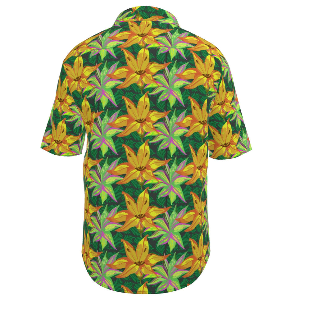 Hot House Stripe: Men’s Organic Cotton Short Sleeve Shirt