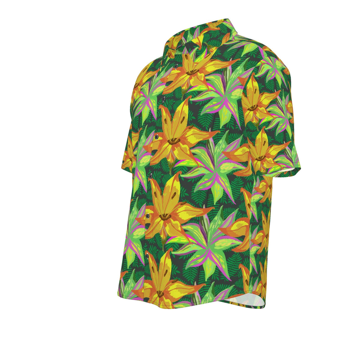 Hot House Stripe: Men’s Organic Cotton Short Sleeve Shirt