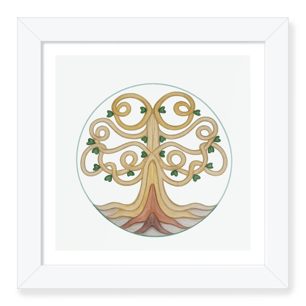 The Tree of Life: Framed Mini Art Print