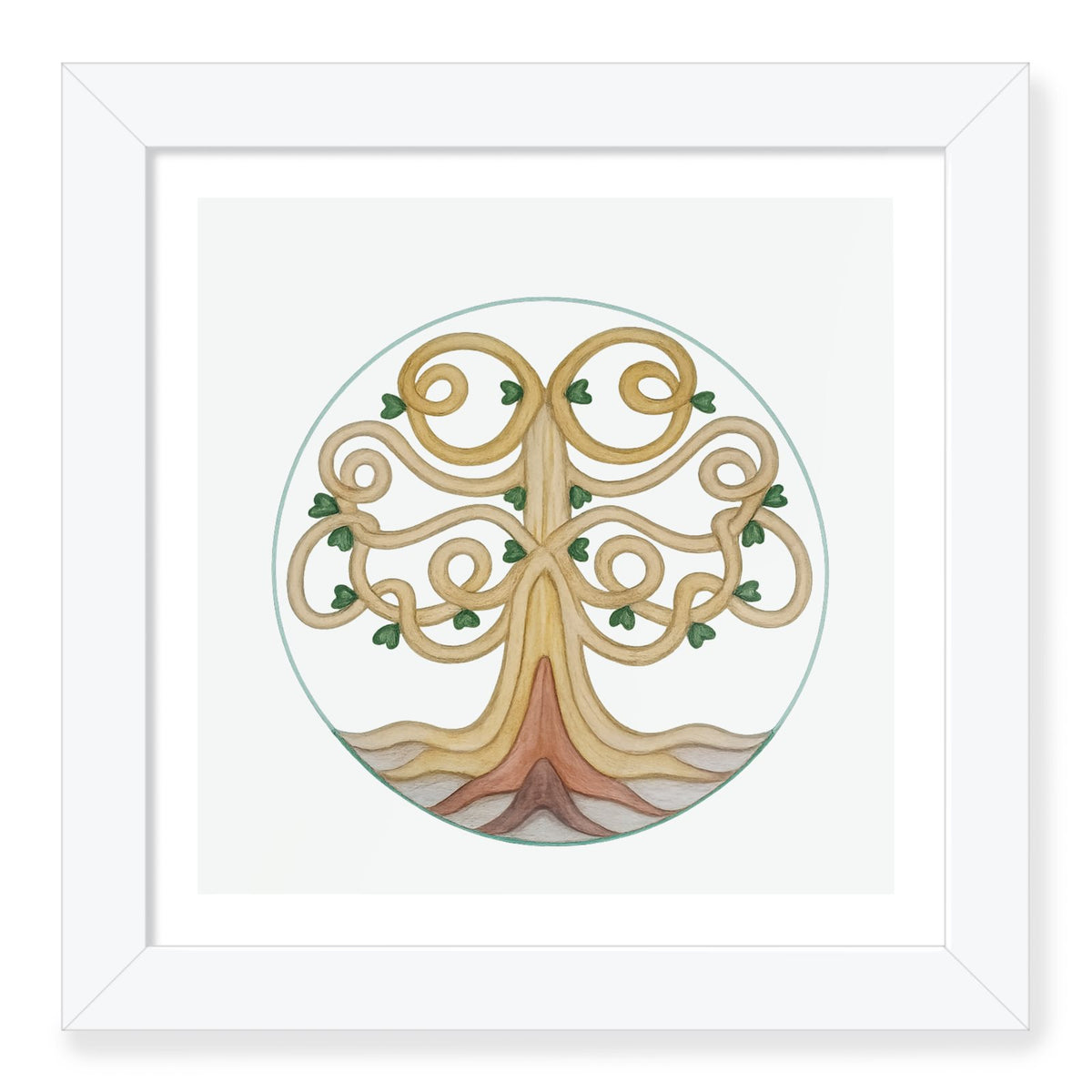 The Tree of Life: Framed Mini Art Print