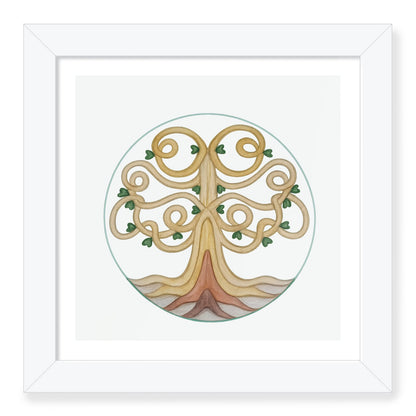 The Tree of Life: Framed Mini Art Print