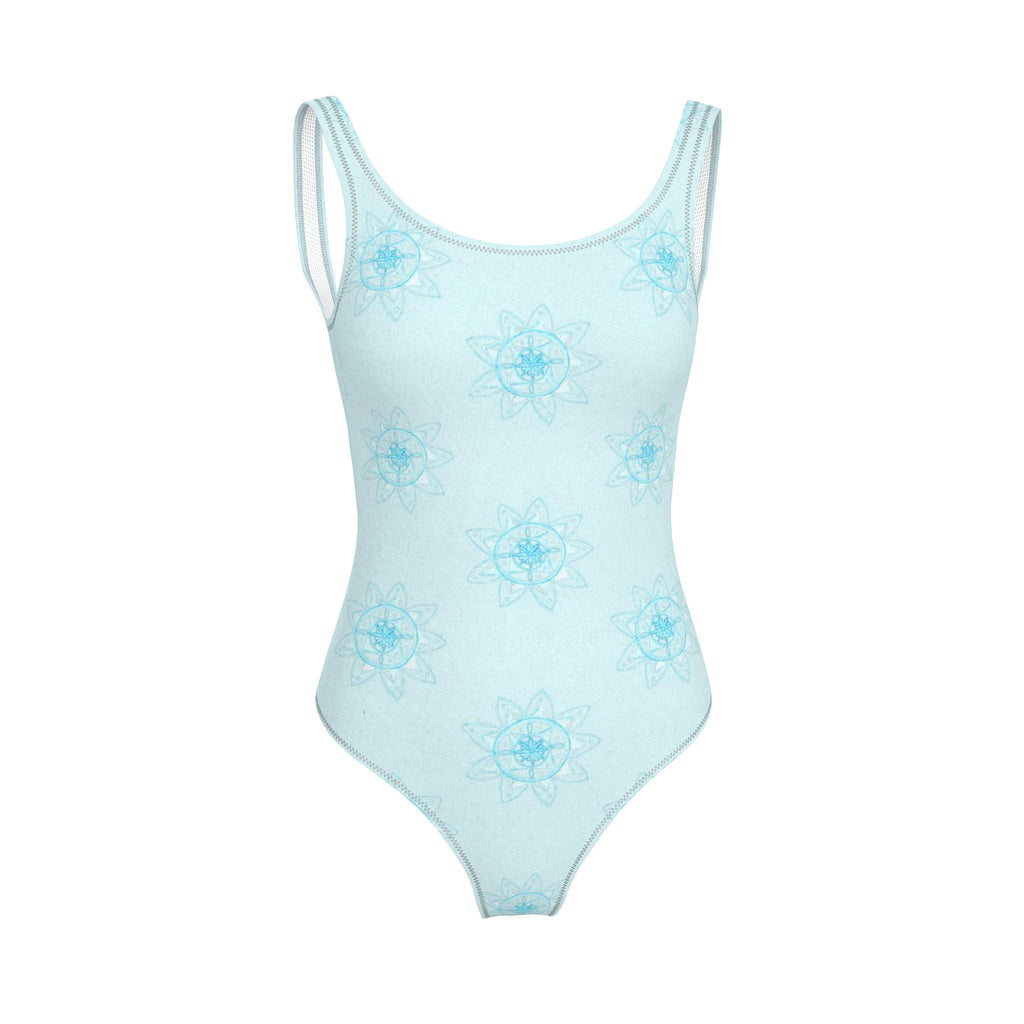 Sacred Symmetry . . . 'Topaz Mandala': Women's Swimsuit