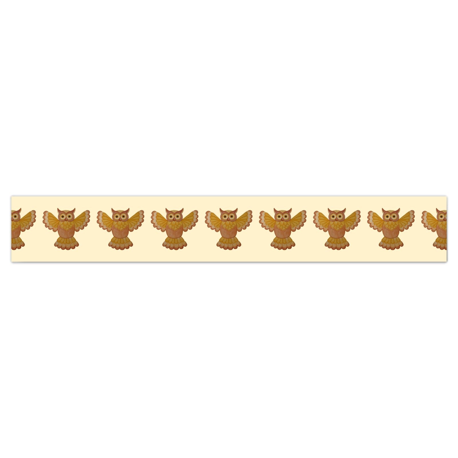Woodland Friends . . . 'Woodland Owl': Decorative Wallpaper Border