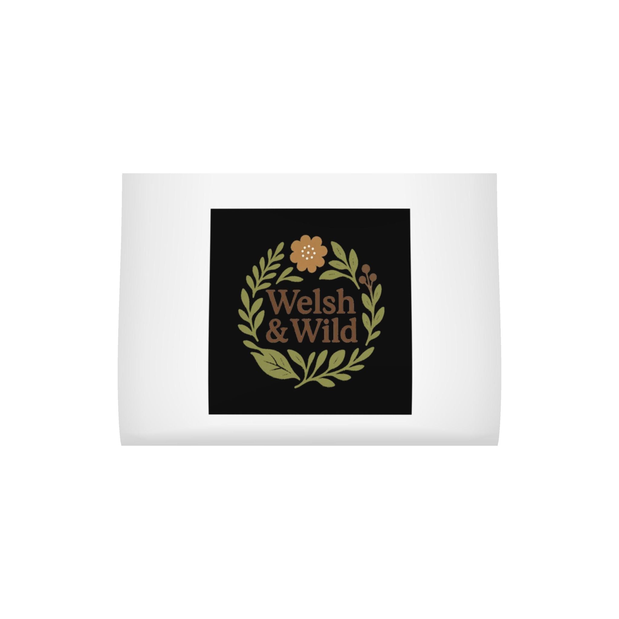 Festive Botanicals . . . 'Holly & Paperwhite Narcissus' Tea Towel