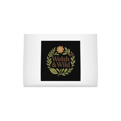 Festive Botanicals . . . 'Holly & Paperwhite Narcissus' Tea Towel