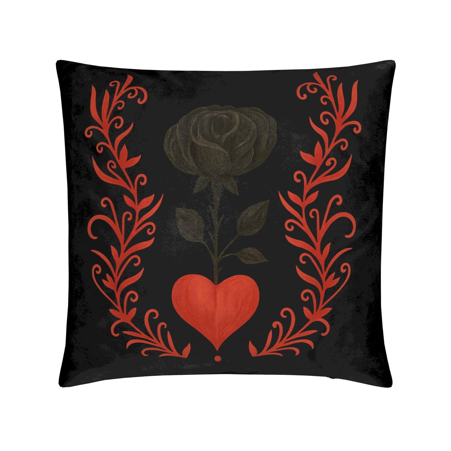 Gothic Elegance . . . 'Gothic Romance' Soft Velvet Cushion