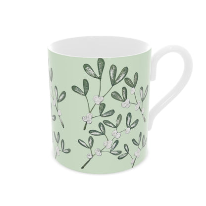 Botanical Sanctuary . . . 'Mistletoe Sage' Fine Bone China Mug