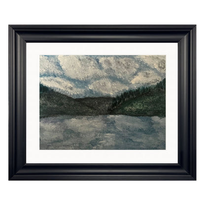 Welsh Landscapes . . . 'Talybont Reservoir' Framed Fine Art Print