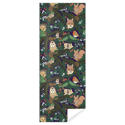 'Winter Woodland' Luxury Designer Wrapping Paper