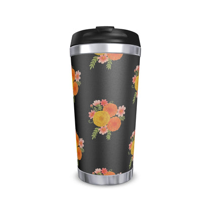 'Marigolds & Cosmos' Stainless Steel & Travel Mug Range