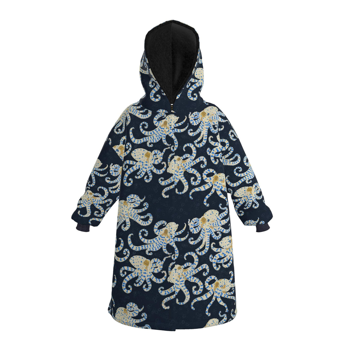 'Blue-Ringed Octopus' Waterproof Changing Robe