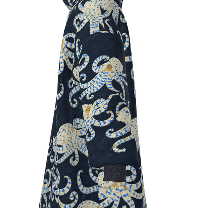 'Blue-Ringed Octopus' Waterproof Changing Robe