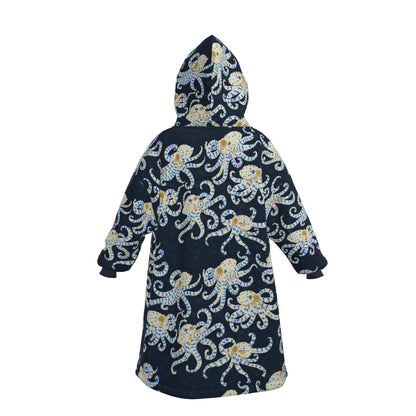 'Blue-Ringed Octopus' Waterproof Changing Robe