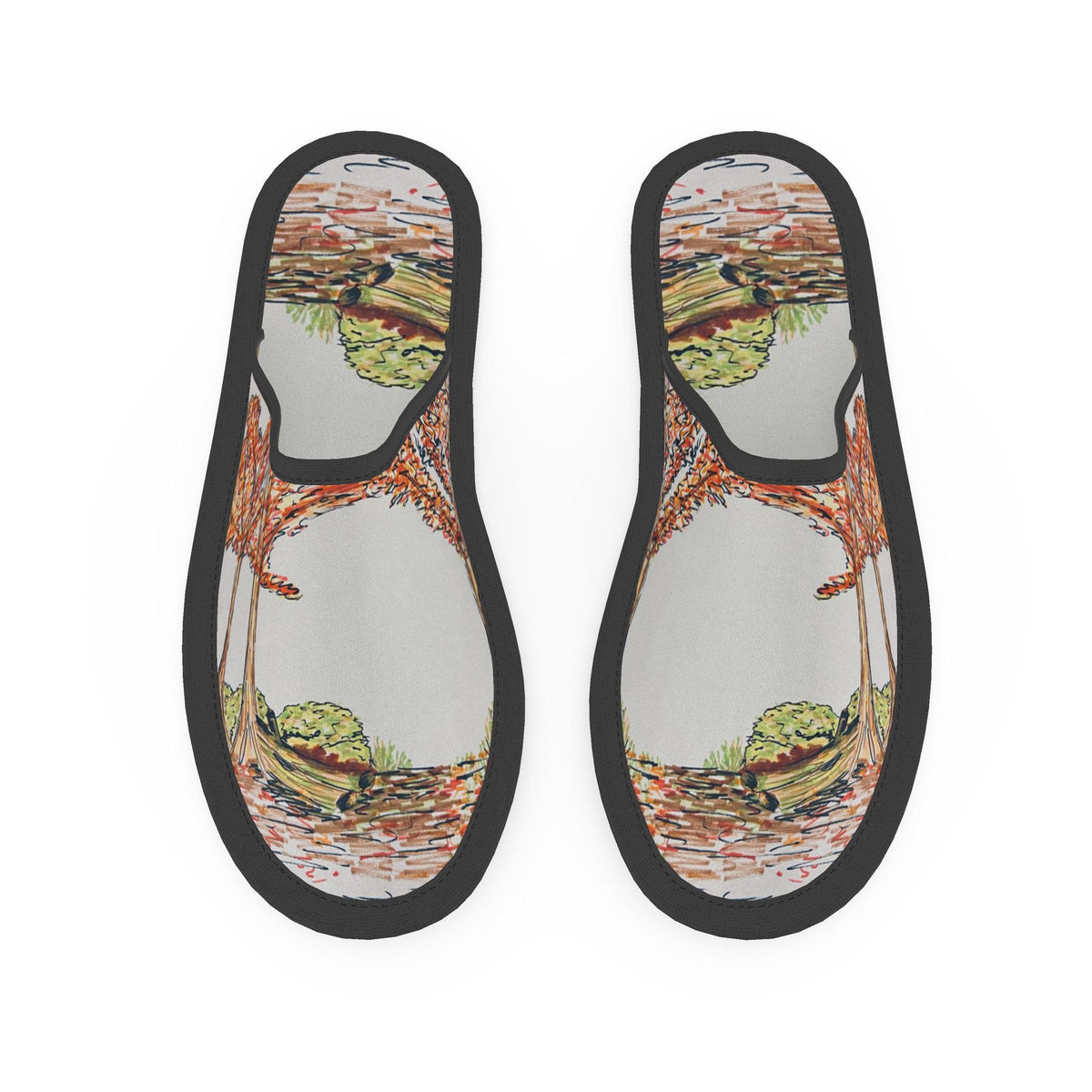 'Autumn Walk' Soft Neoprene Slippers
