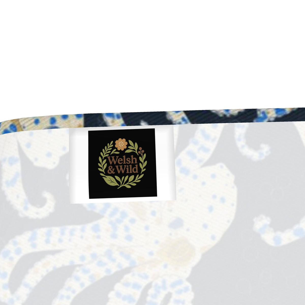'Blue-Ringed Octopus' Luxury Bandana & Scarf Collection