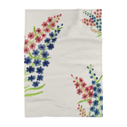 'Delphiniums' Artisan Kitchen Tea Towel