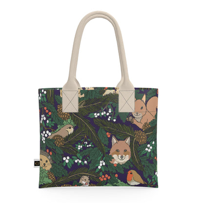 'Winter Woodland' Leatherette Tote Bag Range