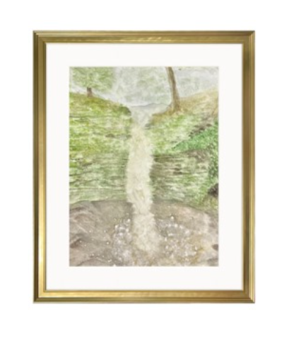 Welsh Landscapes . . . 'Brecon Waterfall' Framed Fine Art Print