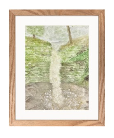 Welsh Landscapes . . . 'Brecon Waterfall' Framed Fine Art Print