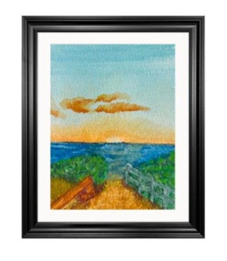 Cottesloe Sunset: Premium Framed Art Print