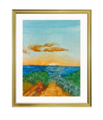 Cottesloe Sunset: Premium Framed Art Print