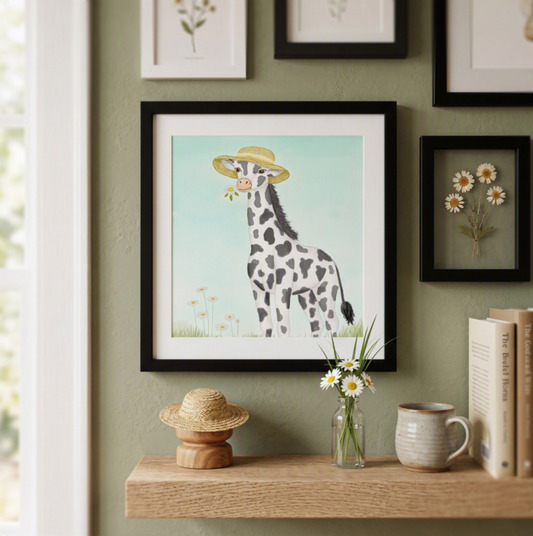 Bloomin’ Where You’re Planted: Box Framed Art Print