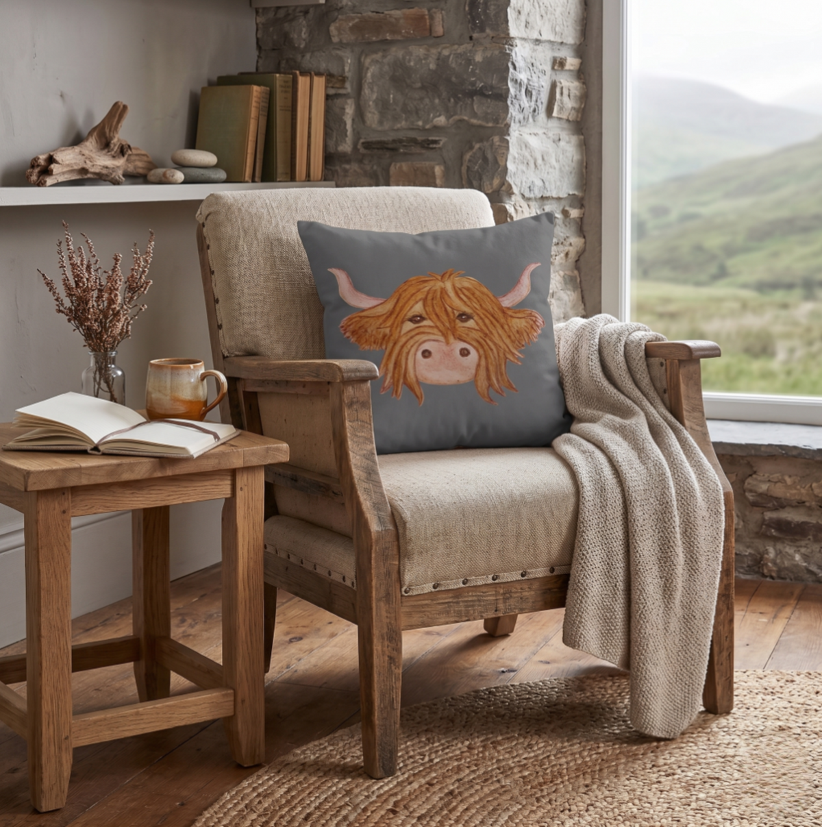 Fascino delle Highland: Cuscino decorativo
