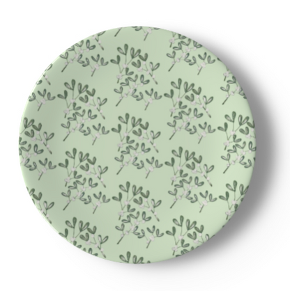 'Mistletoe Sage' Fine China Plates